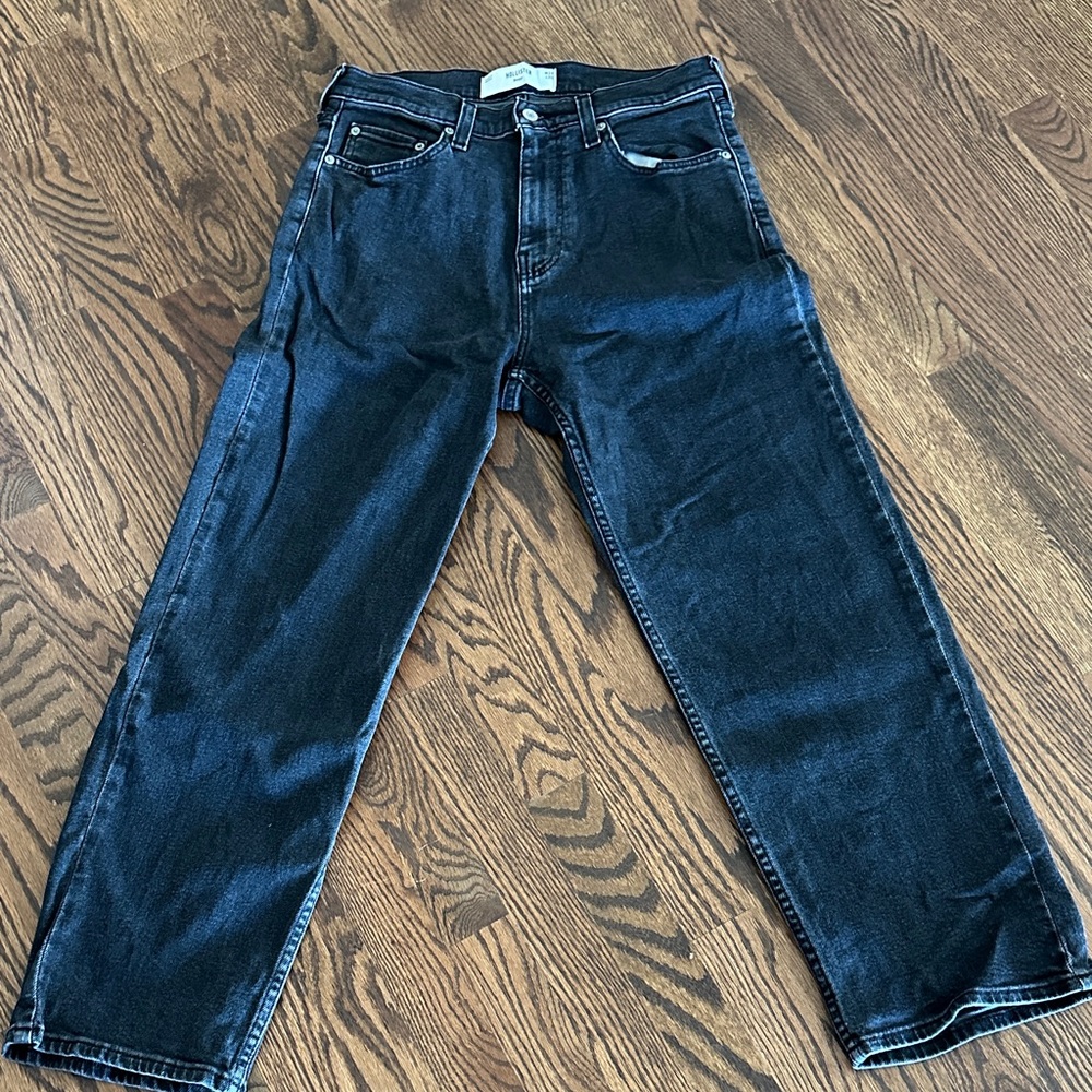 Hollister Black Baggy Jeans